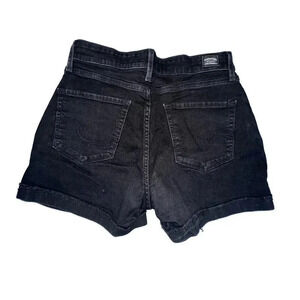 Vintage Levi Strauss Signature High-Rise black Jean shorts‎ size women's 4/W27